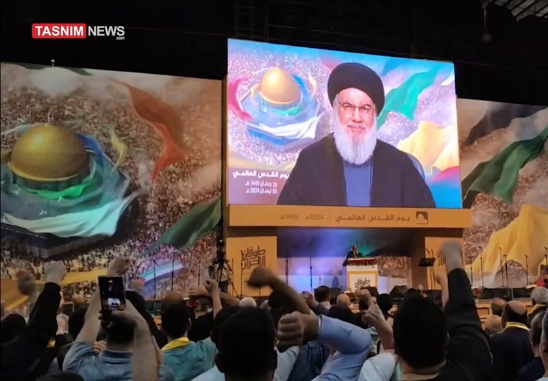  نصرالله: سپاه برای کمک علیه اشغال به لبنان و سوریه آمد 