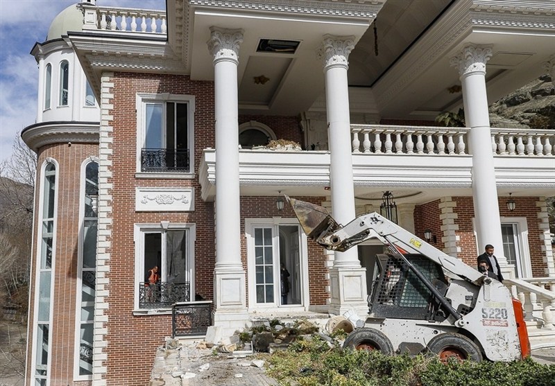 وضعیت ابر‌ویلای معروف جاده چالوس بعد از ‌تخریب ‌