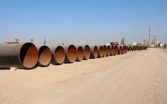 ورود نخستین محموله لوله‌های پروژه کولینگ‌واتر بزرگ‌ترین برج خنک‌کننده منطقه ویژه به سایت پتروشیمی الماس ماهشهر