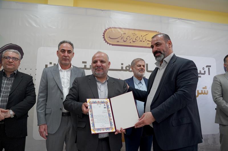 هنرستان ۱۲ کلاسه دخترانه اروند ۳ در هفته دولت افتتاح شد