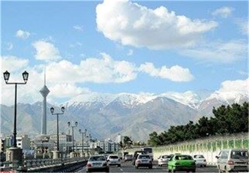 کیفیت هوای تهران با شاخص 61 در وضعیت قابل‌قبول