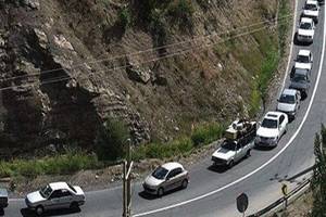 آزادراه تهران - شمال و جاده چالوس تا اطلاع ثانوی یک‌طرفه است