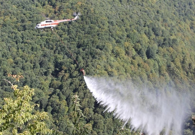 ورود وزارت دفاع برای مقابله با آتش‌سوزی جنگل‌ها