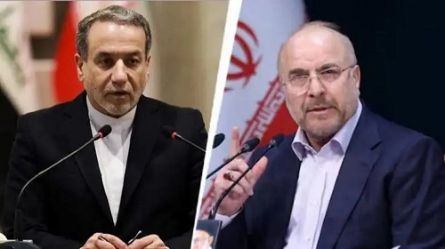 قالیباف و عراقچی راهی سوئیس شدند 