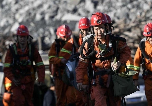 مرگ ۸۲ نفر در حادثه انفجار معدن در شمال چین