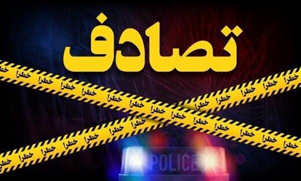 مرگ ۲ سرنشین پیکان در سانحه مرگبار آزادراه کاشان ـ قم
