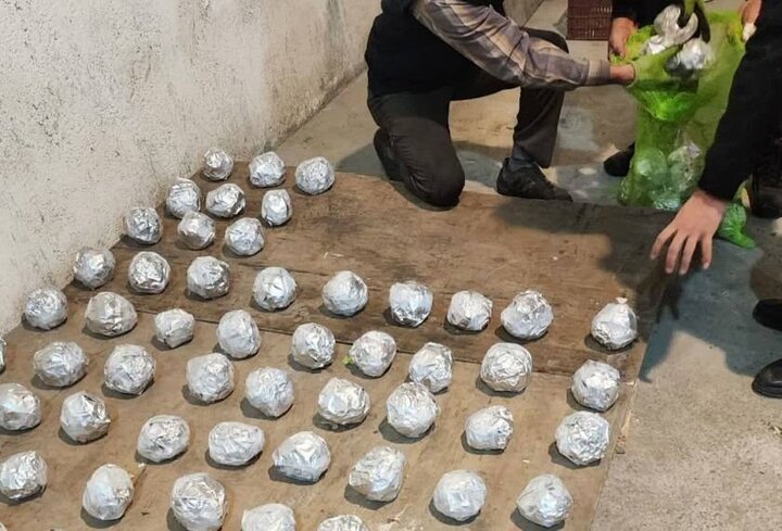 کشف بیش از ۵۷ کیلوگرم مواد افیونی در زابل