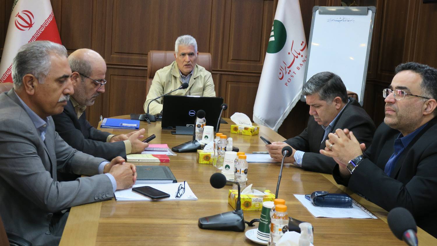  برگزاری جلسه کمیسیون معاملات پست بانک ایران با حضور بهزاد شیری