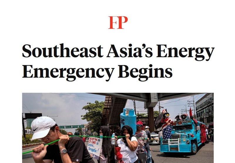 آغاز وضعیت اضطراری انرژی در جنوب شرق آسیا