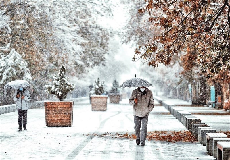  هواشناسی ایران ۱۴۰۳/۷/۷؛ بارش باران و برف در ۱۸ استان 