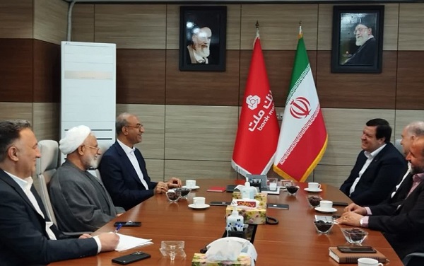 دیدار مدیرعامل بانك ملت با استاندار و نمایندگان مجلس استان كرمانشاه