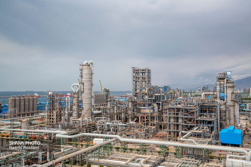 افزایش گاز تحویلی به صنایع پتروشیمی