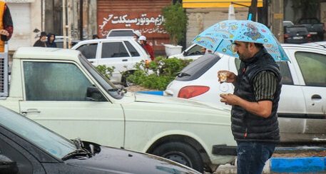 پیش‌بینی رگبار و وزش باد شدید در تهران