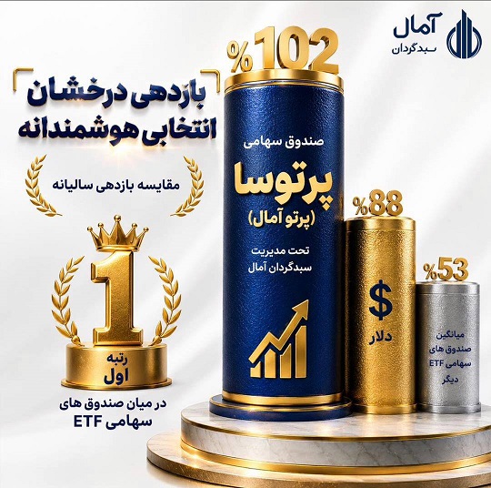 پرتوسا؛ درخشان‌ترین صندوق سهامی ETF بازار با بازدهی ۱۰۲ درصدی