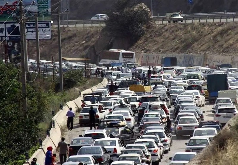 ترافیک سنگین در خروجی‌های تهران