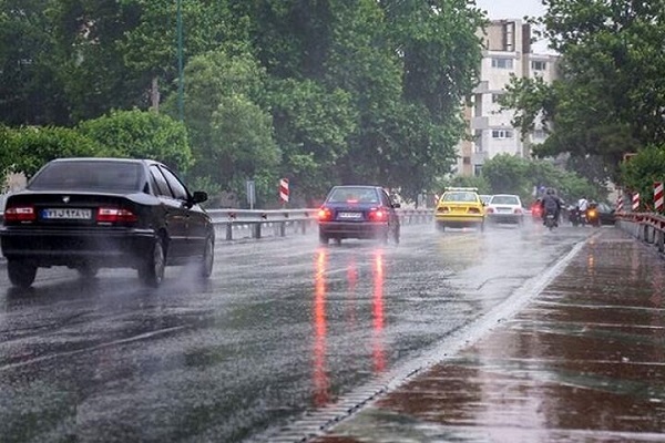 رگبار باران و وزش باد شدید در ۹ استان