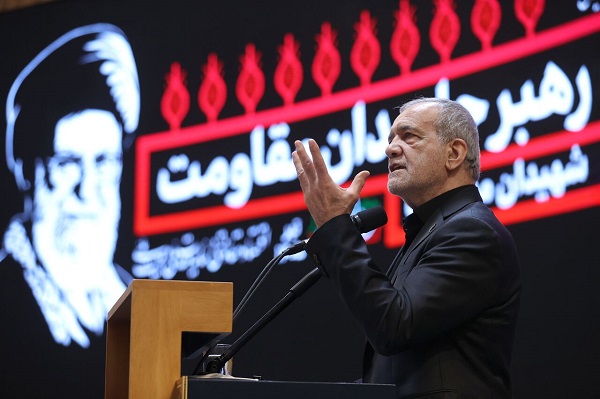 پزشکیان در مراسم تشییع پیکر رهبر شهید انقلاب در عراق شرکت می‌کند