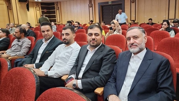 حضور اتبین یحیایی در همایش ساخت ایران