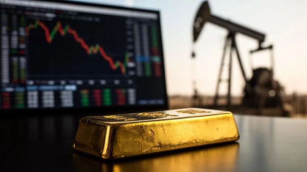 بهای نفت کاهش یافت/ عقب‌نشینی قیمت طلا از اوج