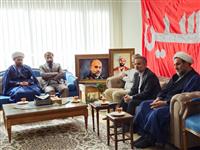دیدار مدیران سازمان اوقاف با خانواده شهیدان رشید