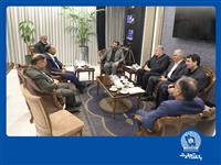 دکتر اخلاقی میزبان استاندار همدان و نماینده تویسرکان