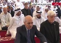  حضور عارف در مراسم تشییع پیکر شهید اسماعیل هنیه در دوحه 