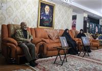 دیدار فرمانده قرارگاه‌خاتم با خانواده شهیدان نصیرزاده و دره‌باغی