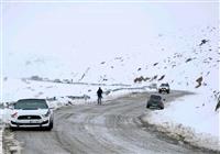 بارش برف و کولاک در شمال؛ وضعیت نامساعد برخی محورها 