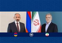 پزشکیان به پاشینیان: مطمئن شوید راه‌گذر قفقاز واقعا مسیر صلح باشد