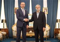 دیدار دبیر شورای امنیت ارمنستان با لاریجانی 