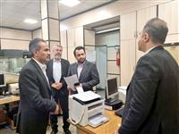 ​بازدید ميداني مدیرعامل بانک صادرات ایران از برخی شعب در ساعات کاری پایانی سال