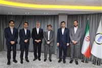 بازدید رییس گروه اقتصادی دفتر مقام معظم رهبری و رییس سازمان بورس و اوراق بهادار از بورس کالا