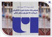 همراهی بانک صادرات ایران با کارآفرینان با پرداخت 25 هزار وام مشاغل خانگی