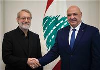 دیدار لاریجانی با رئیس جمهور لبنان