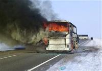  آتش‌سوزی اتوبوس در محور ایلام به مهران محدوده کنجیانچم 