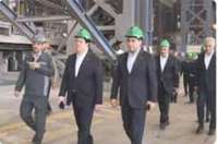 بازدید مدیرعامل بانك ملت از مجموعه های صنعتی و تولیدی در شهرهای كرمان و سیرجان