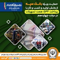 حمایت ویژه بانک سپه از بخش تولید و کسب‌وکار با پرداخت 532 همت تسهیلات در دولت چهاردهم