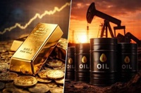 صعود بهای نفت و ثبات نسبی قیمت طلا