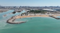 برچیدن یک سازه بندری غیرمجاز و متروکه در بندر امام (ره)